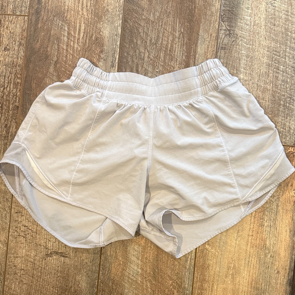 lululemon athletica Light Gray Women's Athletic Shorts